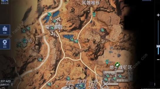 星球重启尖叫戈壁限时训练位置图