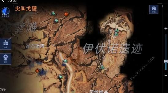 星球重启尖叫戈壁限时训练位置图