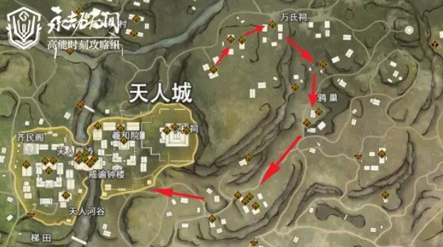 永劫无间打野生存指南路线推荐