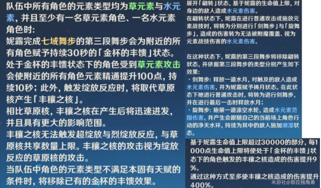 原神妮露绽放队分析与展望