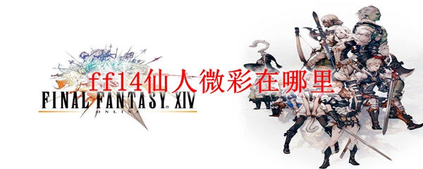 ff14仙人微彩在哪里