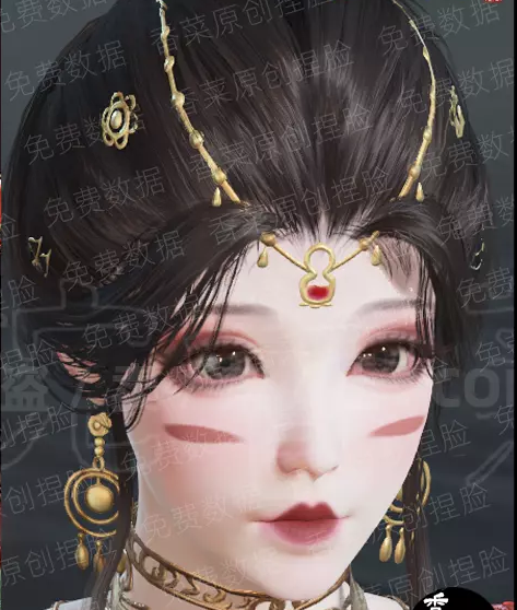 永劫无间迦南鹅妖捏脸二维码介绍