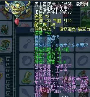 梦幻西游体质套装的使用指南