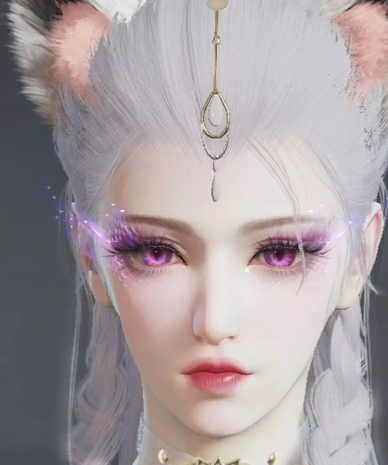 永劫无间宁红夜紫藤花捏脸二维码介绍