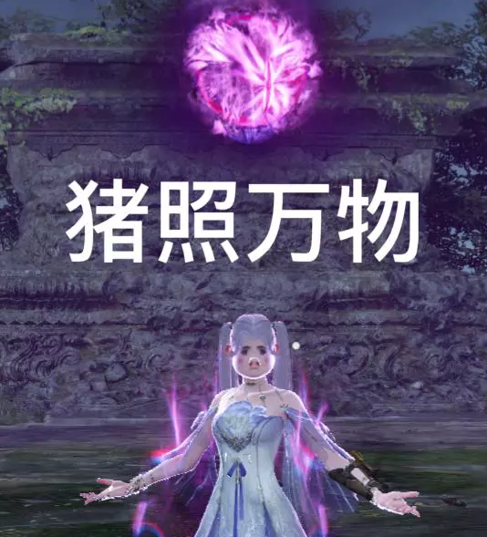 永劫无间猪照万物宁红夜捏脸二维码介绍
