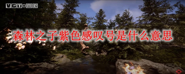 森林之子紫色感叹号是什么意思