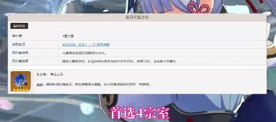 原神莫娜全方位攻略