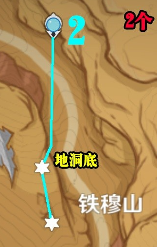 原神悼灵花地面采集路线推荐