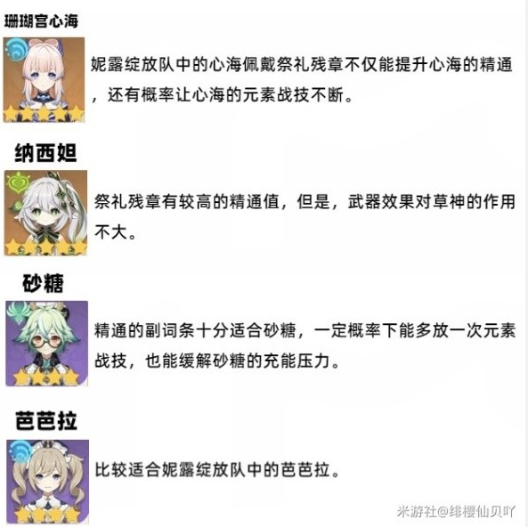 原神3.6上半UP武器适用角色推荐
