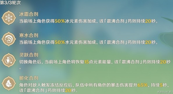 原神3.6合剂演进全关卡满奖励通关攻略