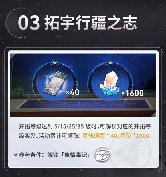 崩坏星穹铁道1.0版本活动前瞻