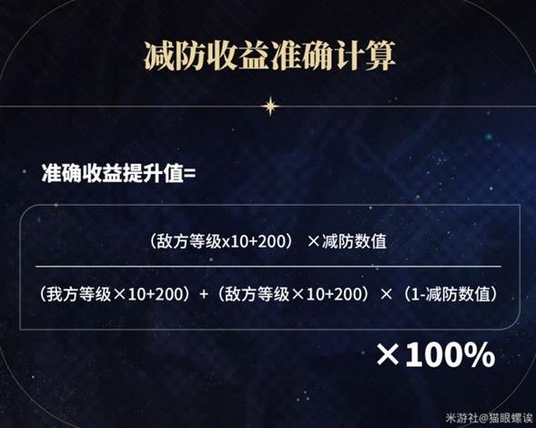 崩坏星穹铁道减防效果解析