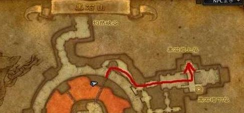 魔兽世界乌龟服黑石深渊在哪