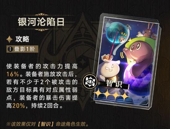崩坏星穹铁道光锥银河沦陷日属性介绍