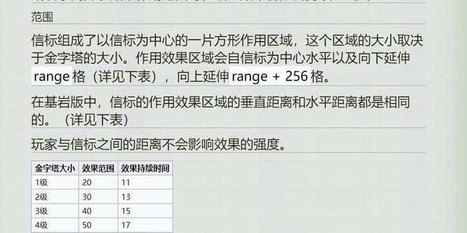 我的世界信标挖掘速度是多少