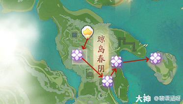 射雕风华金叶位置在哪