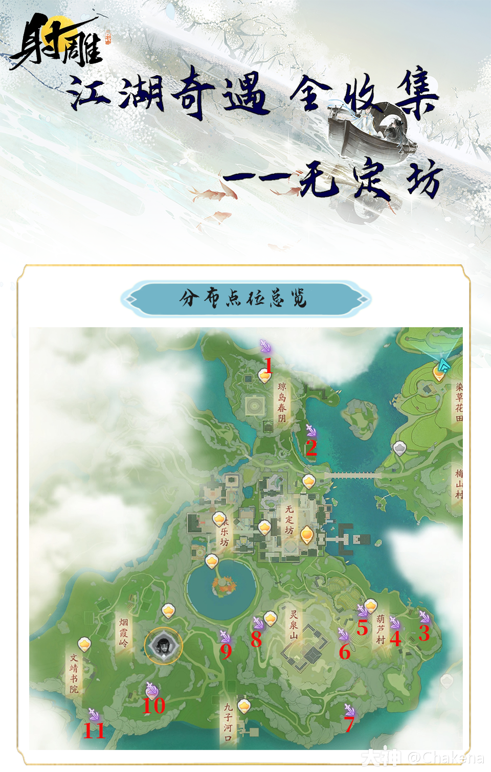 射雕无定坊江湖奇遇位置攻略