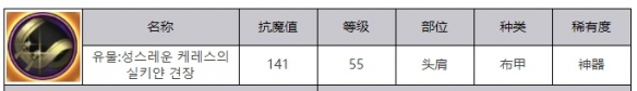 dnf手游光明的掌控之力绢丝肩甲属性效果一览