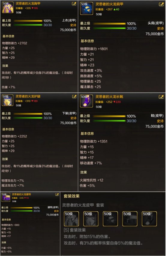 DNF手游魔道毕业装备选择