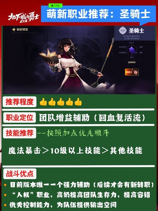 dnf手游新手推荐用什么职业