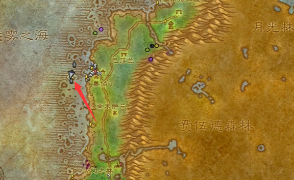 魔兽世界怀旧服黑海岸怎么去暴风城