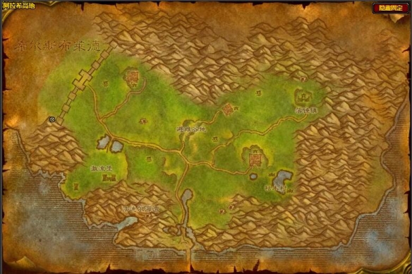 魔兽世界怀旧服阿拉希高地矿点分布图