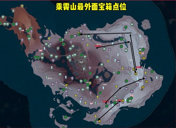 鸣潮乘霄山100%探索收集攻略