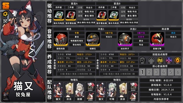 绝区零1.0全角色养成配队攻略