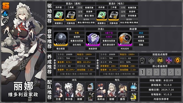 绝区零1.0全角色养成配队攻略