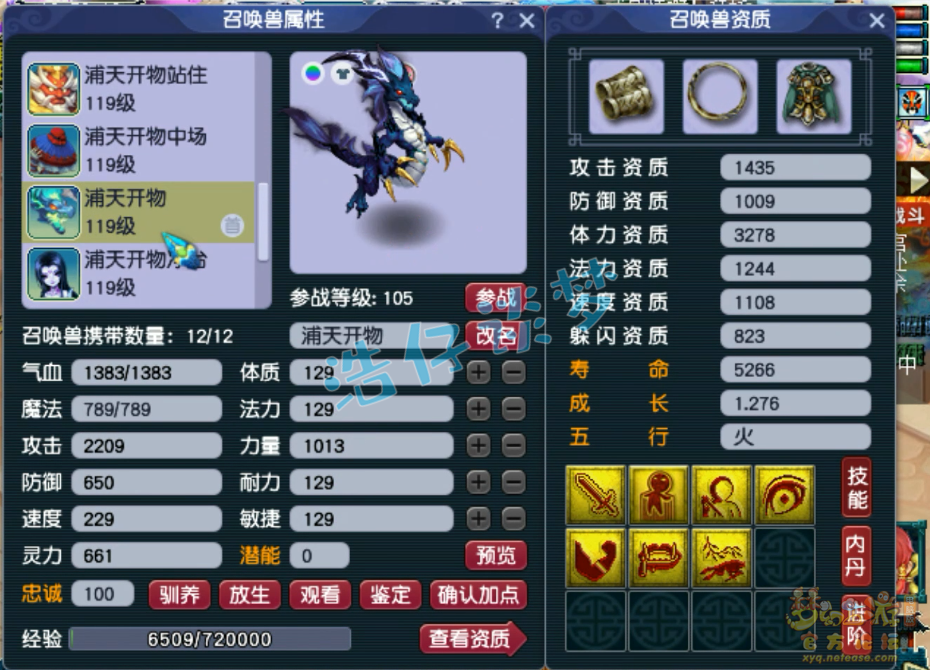 梦幻西游109天宫带什么套装