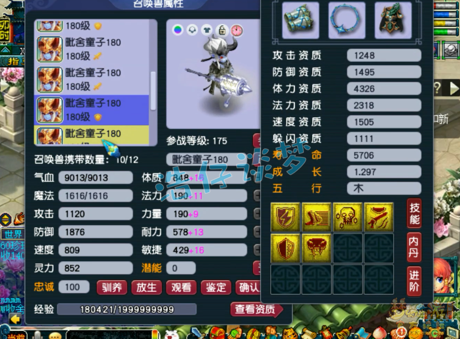 梦幻西游175龙宫帮战属性