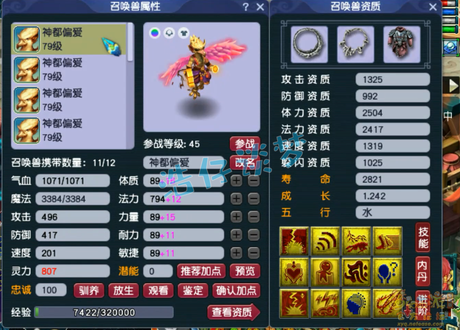 梦幻西游花果山69级装备展示