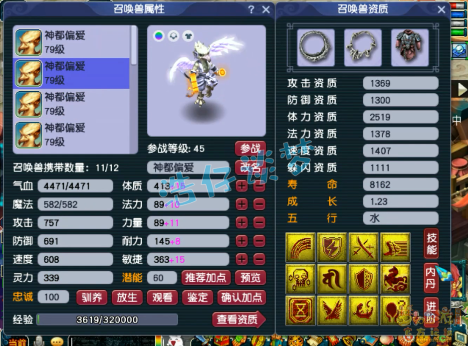梦幻西游花果山69级装备展示