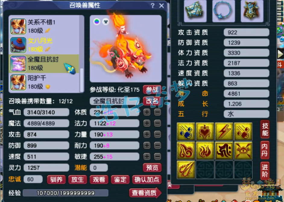 梦幻西游大唐175服战装备展示