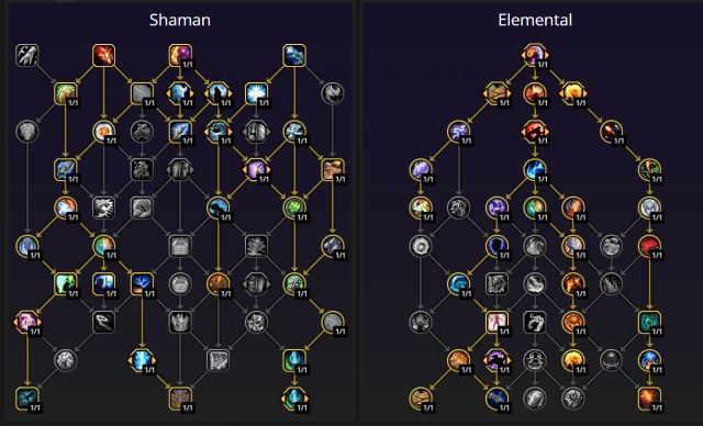 魔兽世界11.0前夕元素萨PVE天赋加点