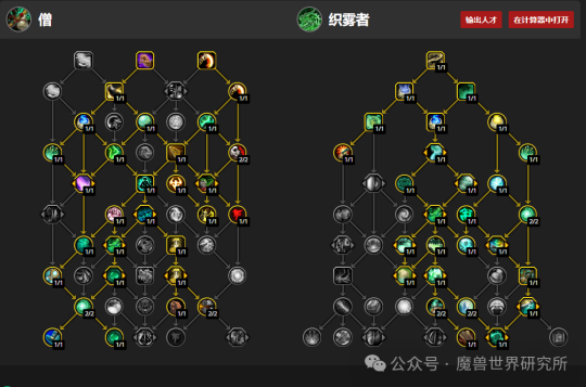 魔兽世界11.0前夕武僧团本天赋推荐