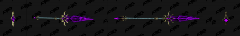 魔兽世界11.0团本长柄武器模型一览