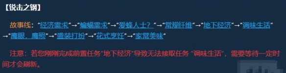 魔兽世界锐击之钢任务线什么时候刷新