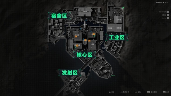 三角洲行动航天基地地图高清