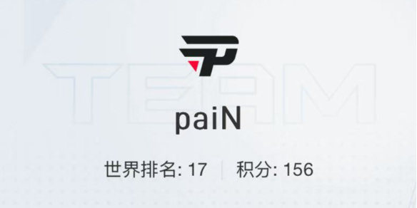 CSGO2024上海majorpaiN战队选手名单