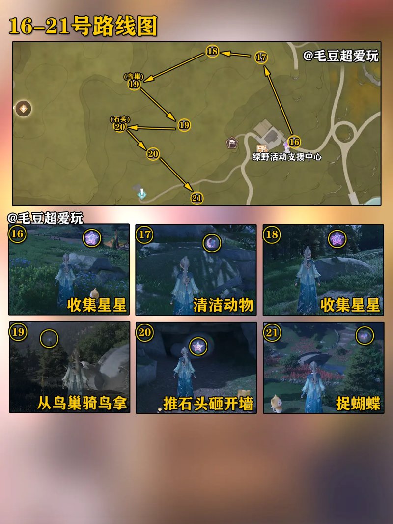 无限暖暖微风绿野奇想星攻略