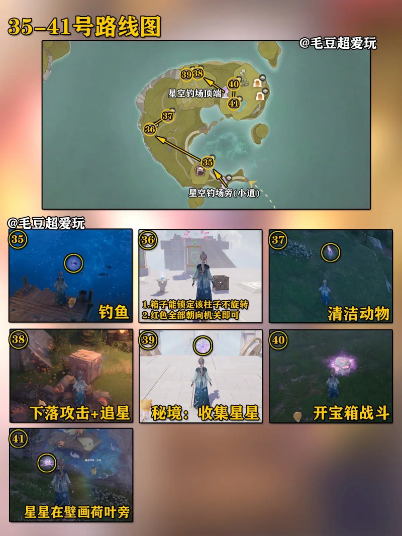无限暖暖石树田无人区奇想星全收集攻略