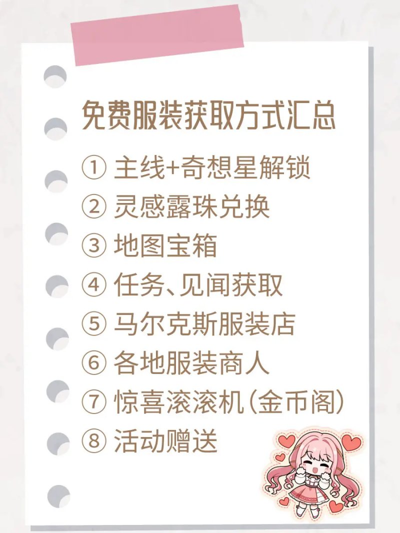 无限暖暖在哪领取免费套装
