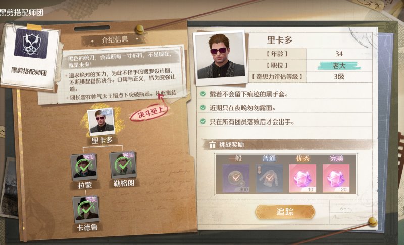 无限暖暖搭配势力攻略