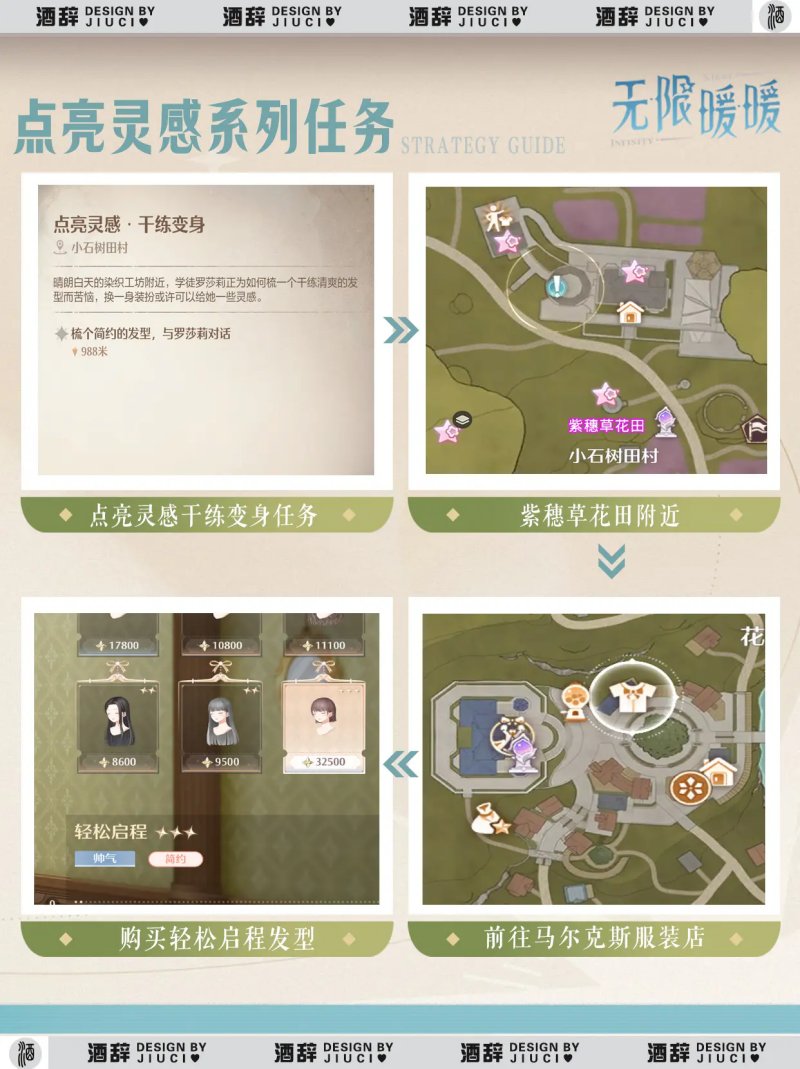 无限暖暖点亮灵感系列任务攻略