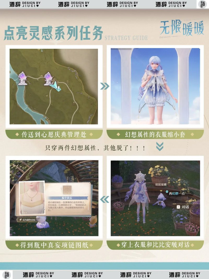 无限暖暖点亮灵感系列任务攻略