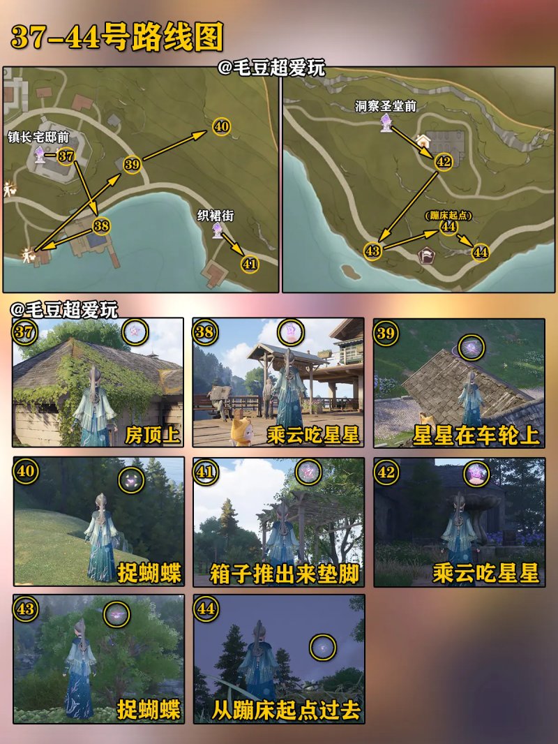 无限暖暖花愿镇奇想星攻略