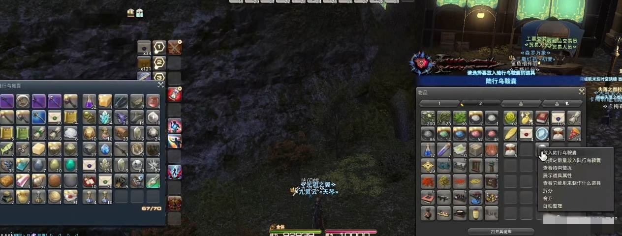 ff14怎么扩大陆行鸟鞍囊