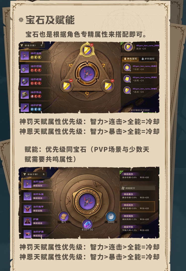 塔瑞斯世界牧师宝石怎么选