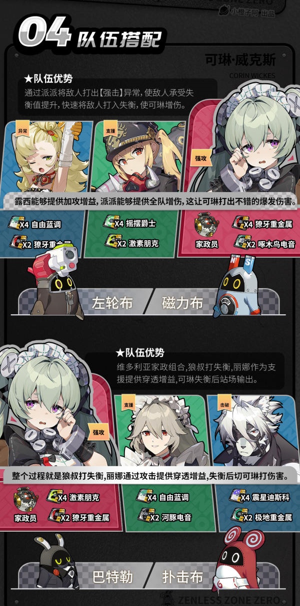 绝区零可琳配队